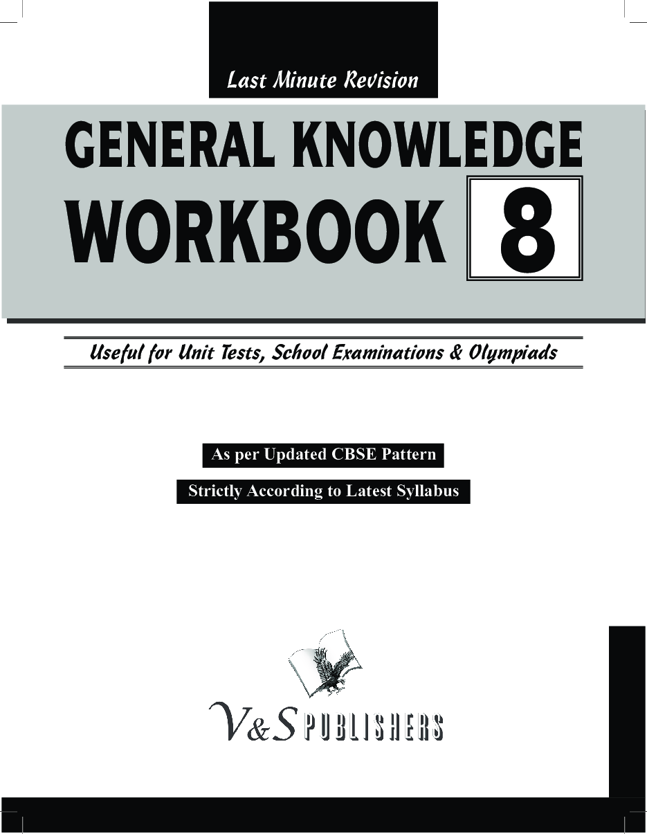General Knowledge Workbook - Class 8 - Page 2