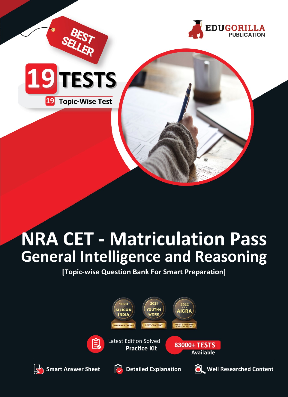 NRA CET 10th Pass General Intelligence and Reasoning 2023 (English Edition) - 19 Topic-wise Solved Tests (Common Eligibility Test) with Free Access to Online Tests - Page 1