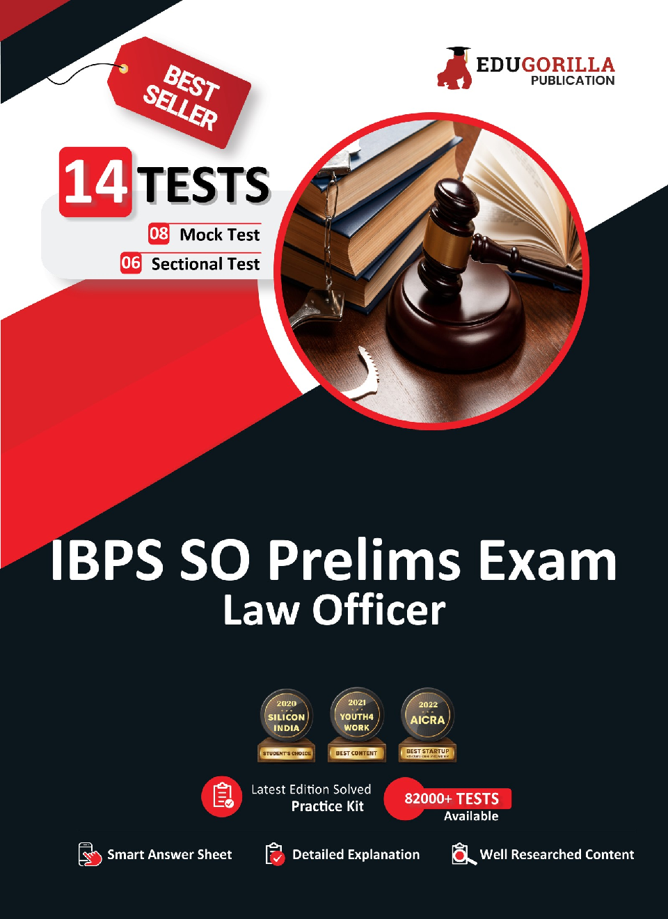 IBPS SO Law Officer (Scale I) Prelims Exam (English Edition) 2023 - 8 Mock Tests and 6 Sectional Tests (1500 Solved Questions) with Free Access To Online Tests - Page 1