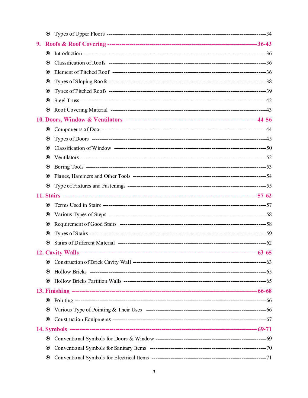 SSC JE, UPPCL, UPRVUNL JE/AE, UPPSC AE, UPSSSC JE Pictorial Booklet-06 Building Construction & Maintenance Engineering 2022-23 - Page 4
