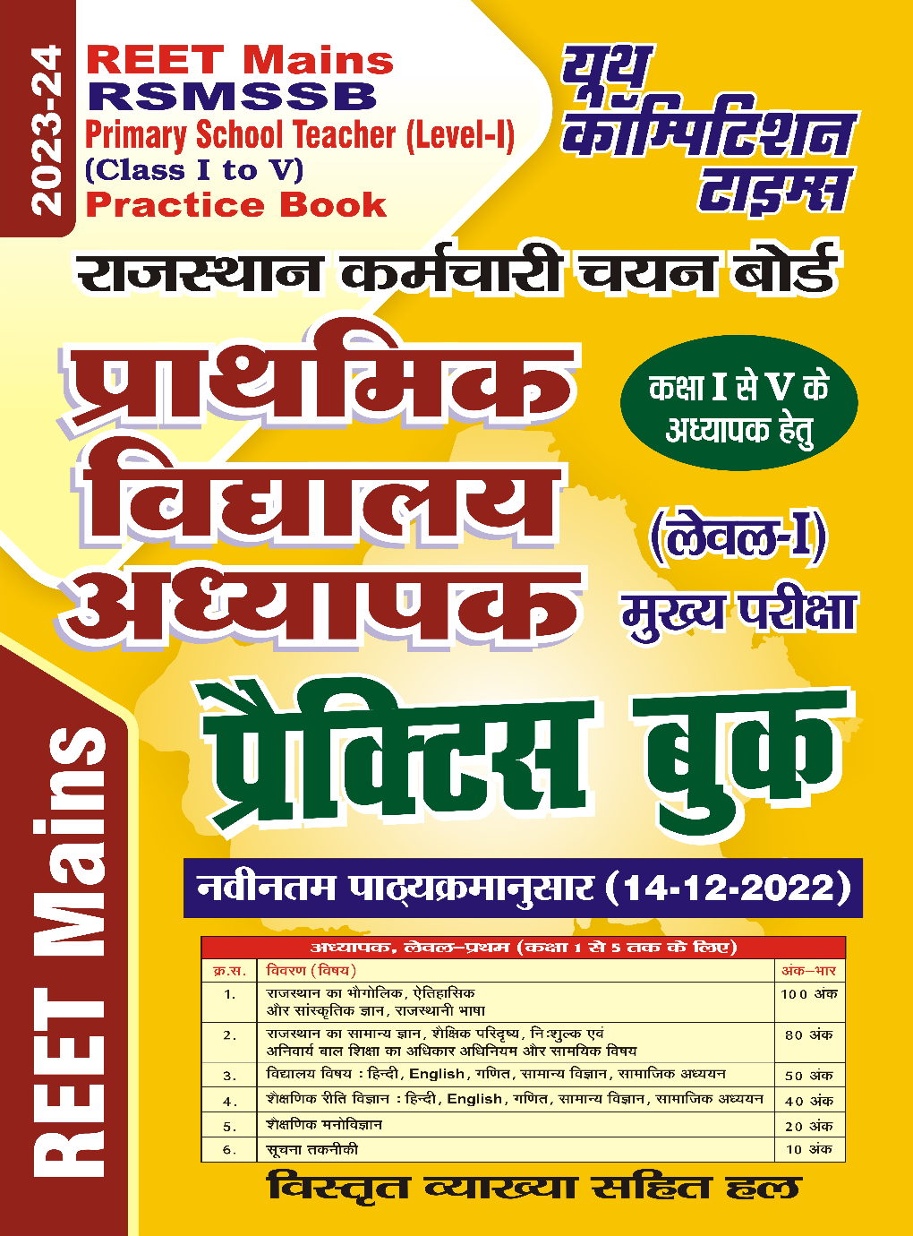 REET Mains/RSMSSB Practice Book 2023-24 - Page 1