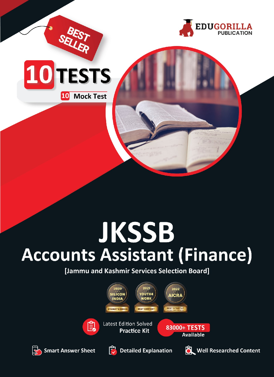JKSSB Accounts Assistant (Finance) Recruitment Exam 2023 - 10 Full Length Mock Tests (1200 Solved Objective Questions) with Free Access To Online Tests - Page 1