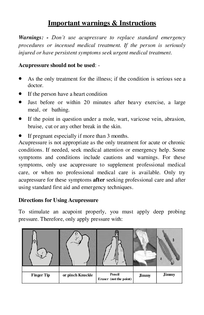 Acupressure (Holistic Approach To Make Life Better) - Page 5