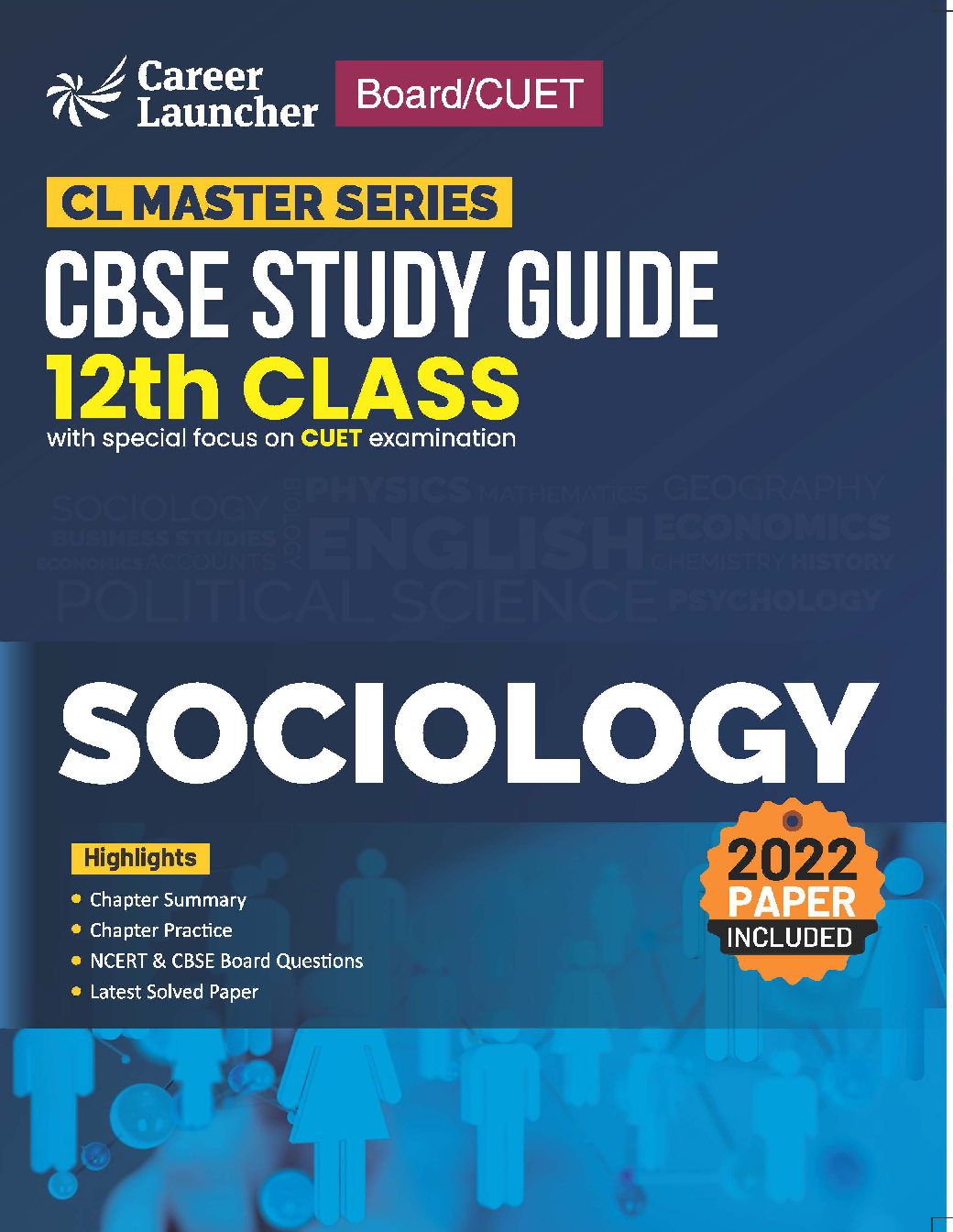 Board plus CUET 2023 CL Master Series - CBSE Study Guide - Class 12 - Sociology - Page 1