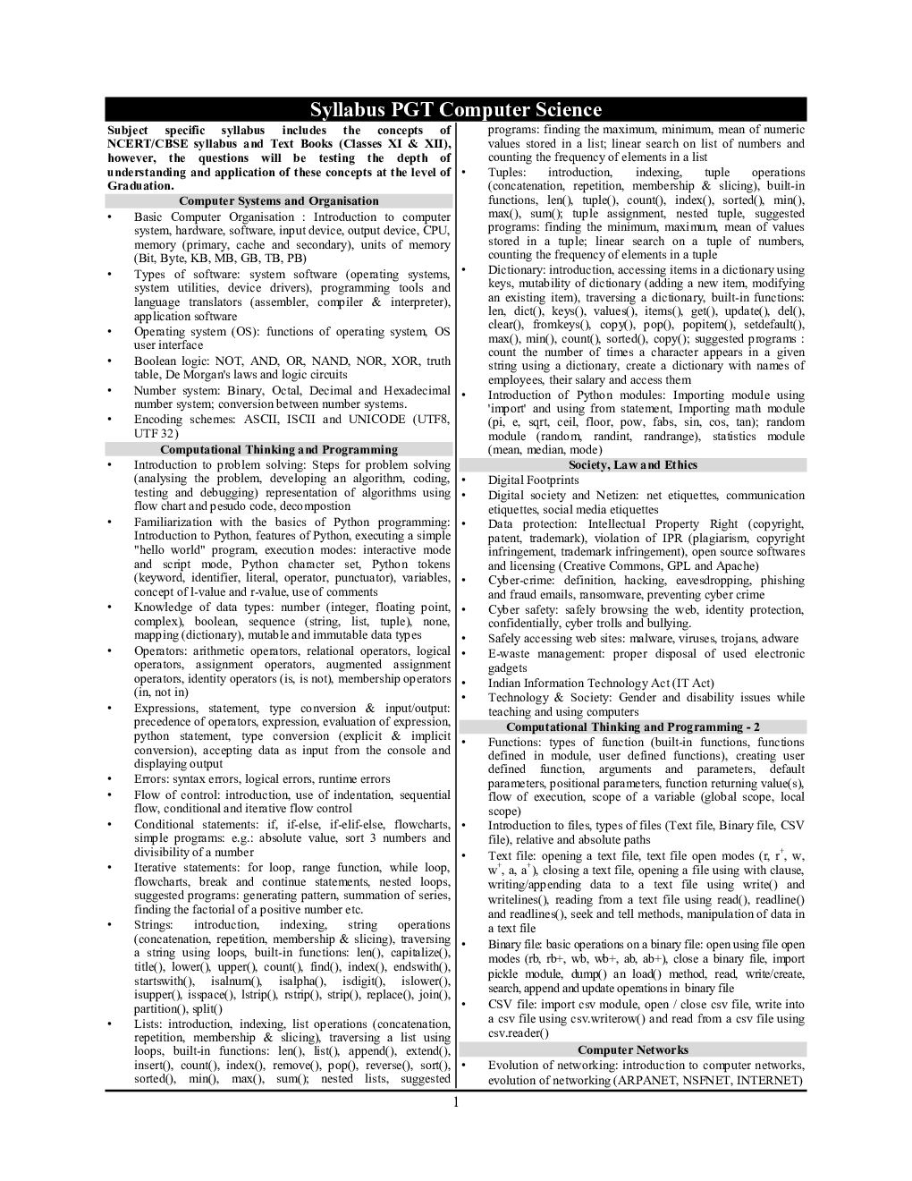 KVS/PGT Computer Science Solved Papers & Practice Book  - Page 4
