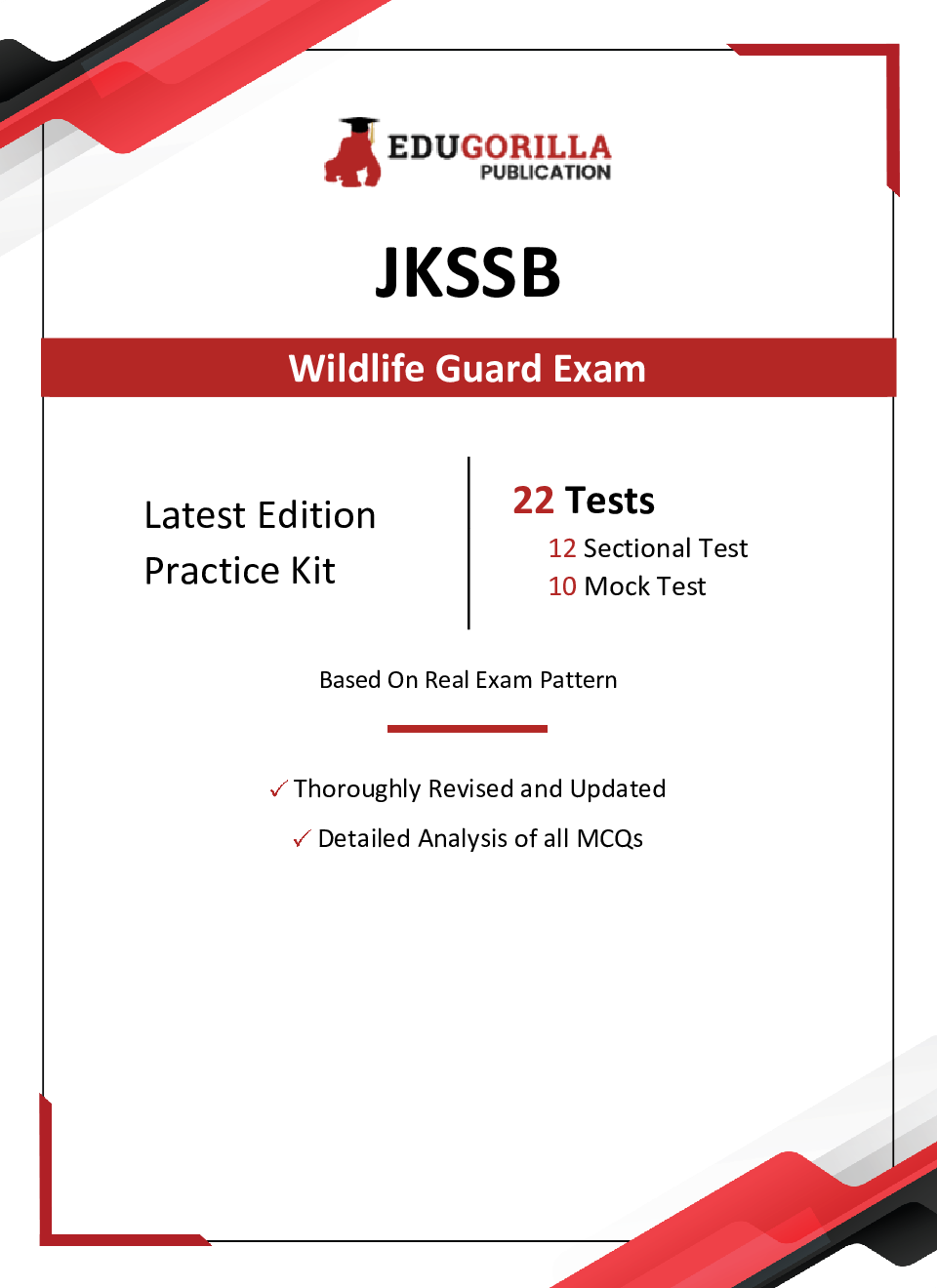 JKSSB Wildlife Guard Book 2023 (English Edition) - 10 Full Length Mock Tests and 12 Sectional Tests (1500 Solved Questions) with Free Access to Online Tests - Page 3