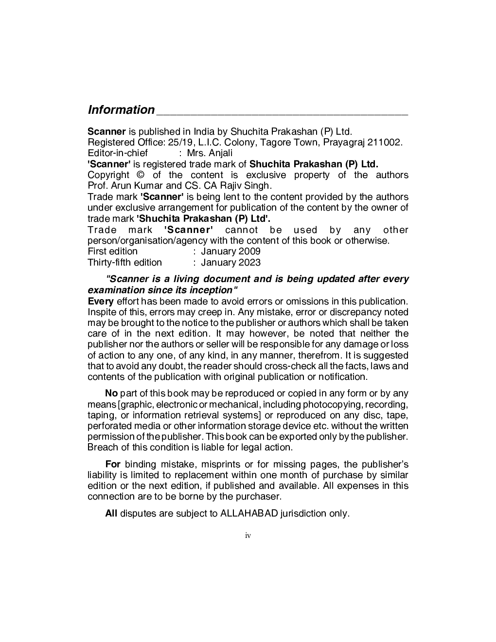 Shuchita Scanner CS Executive Programme Module - II (2017 Syllabus) Paper -6 Securities Laws and Capital Market - Page 5
