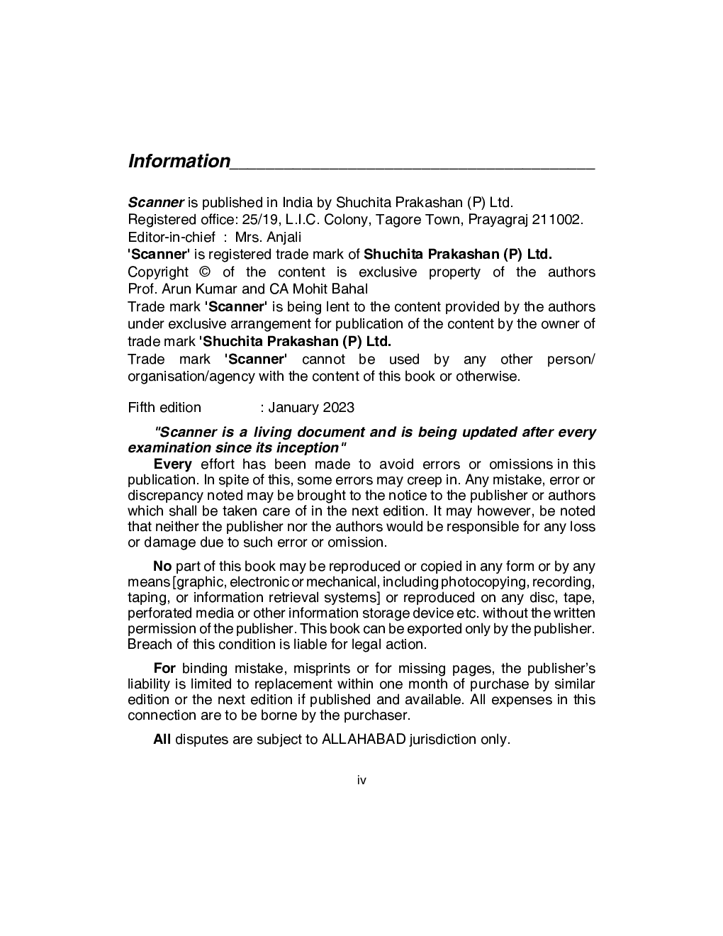 Shuchita Scanner CS Professional Module III Paper - 8 Multidisciplinary Case Studies - Page 5
