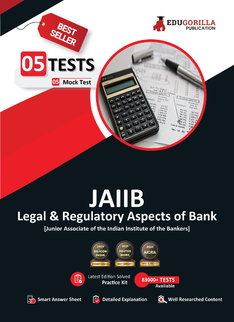 Legal and Regulatory Aspects of Bank - JAIIB Exam 2023 (Paper 3) - 5 Full Length Mock Tests (Solved Objective Questions) with Free Access to Online Tests - Page 1