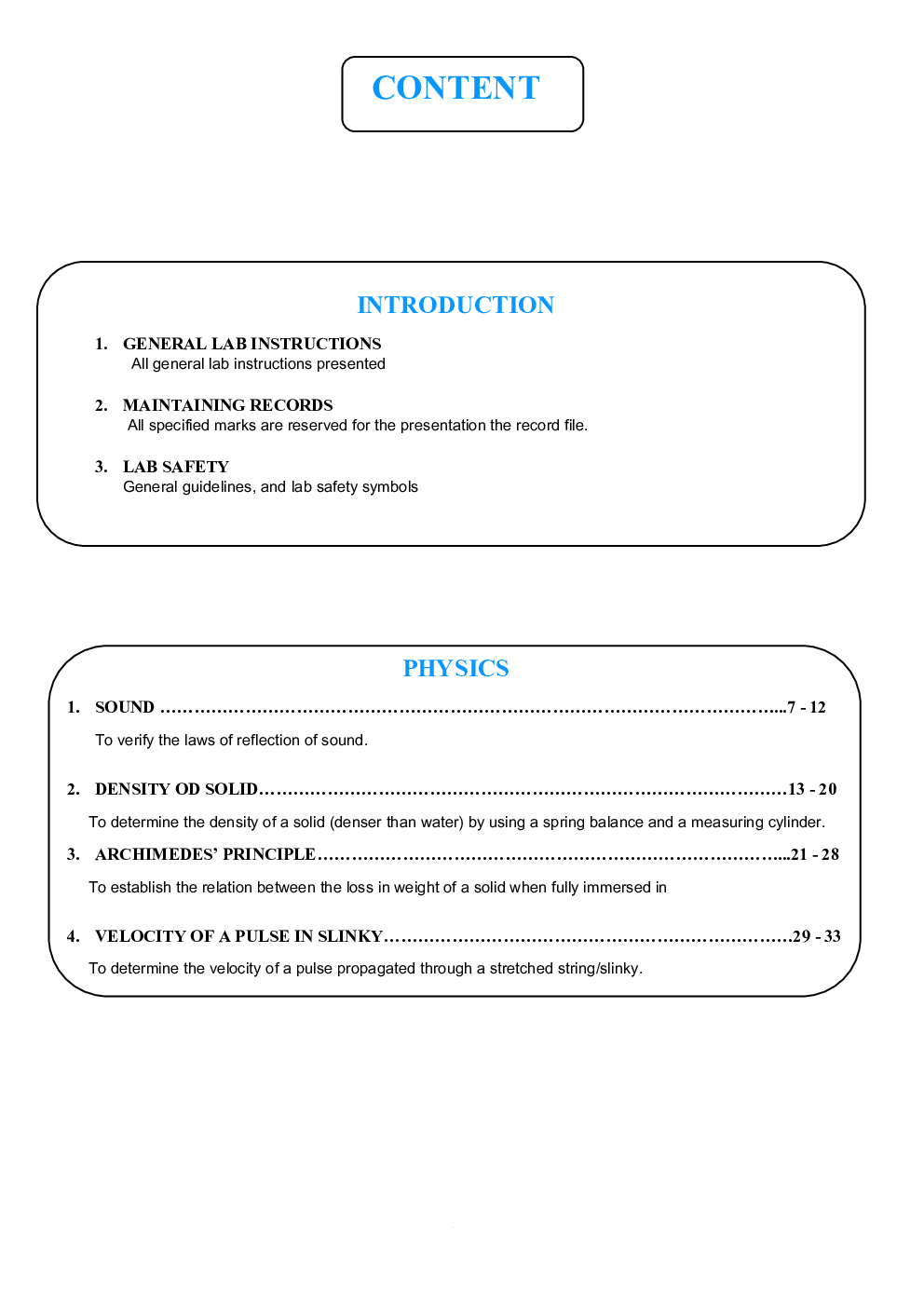 Science Lab Manual Class IX | As per the latest CBSE syllabus and other State Board following the curriculum of CBSE. - Page 5