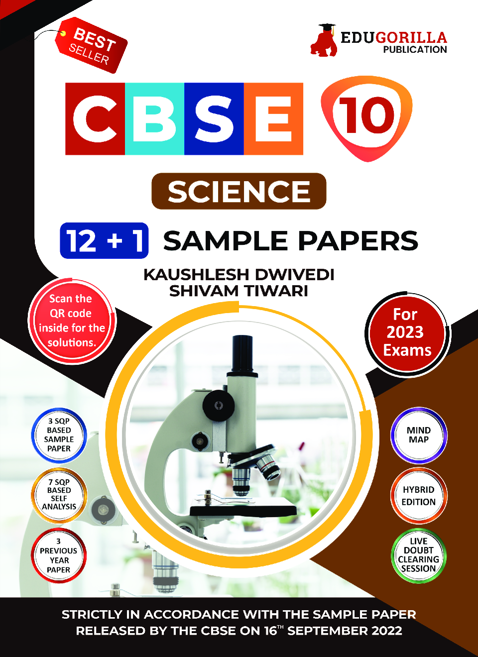 CBSE Class X - Science Sample Paper Book | 12 +1 Sample Paper | According to the latest syllabus prescribed by CBSE - Page 1