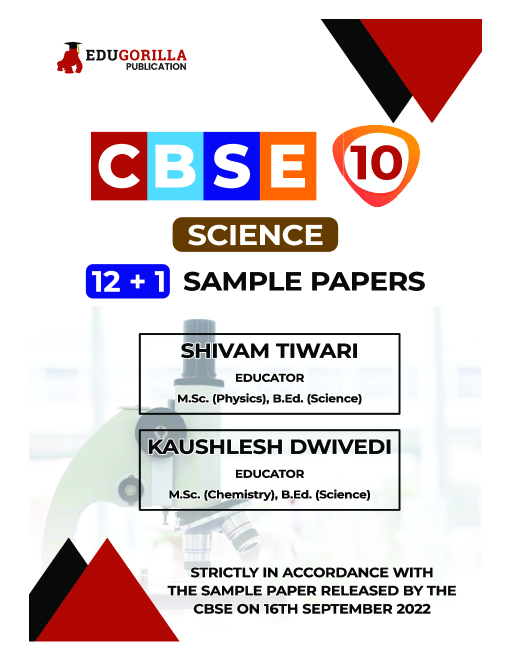 CBSE Class X - Science Sample Paper Book | 12 +1 Sample Paper | According to the latest syllabus prescribed by CBSE - Page 2