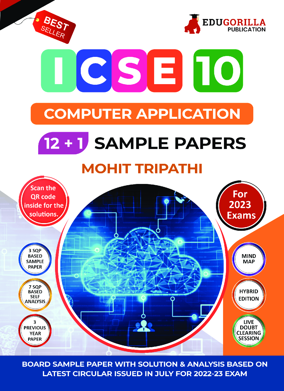 ICSE Class X -Computer Application Sample Paper Book | 12 +1 Sample Paper | According to the latest syllabus prescribed by CISCE - Page 1