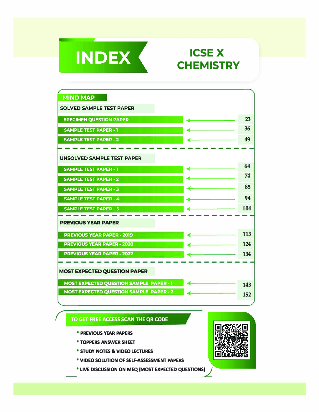 ICSE Class X - Chemistry Sample Paper Book | 12 +1 Sample Paper | According to the latest syllabus prescribed by CISCE - Page 4