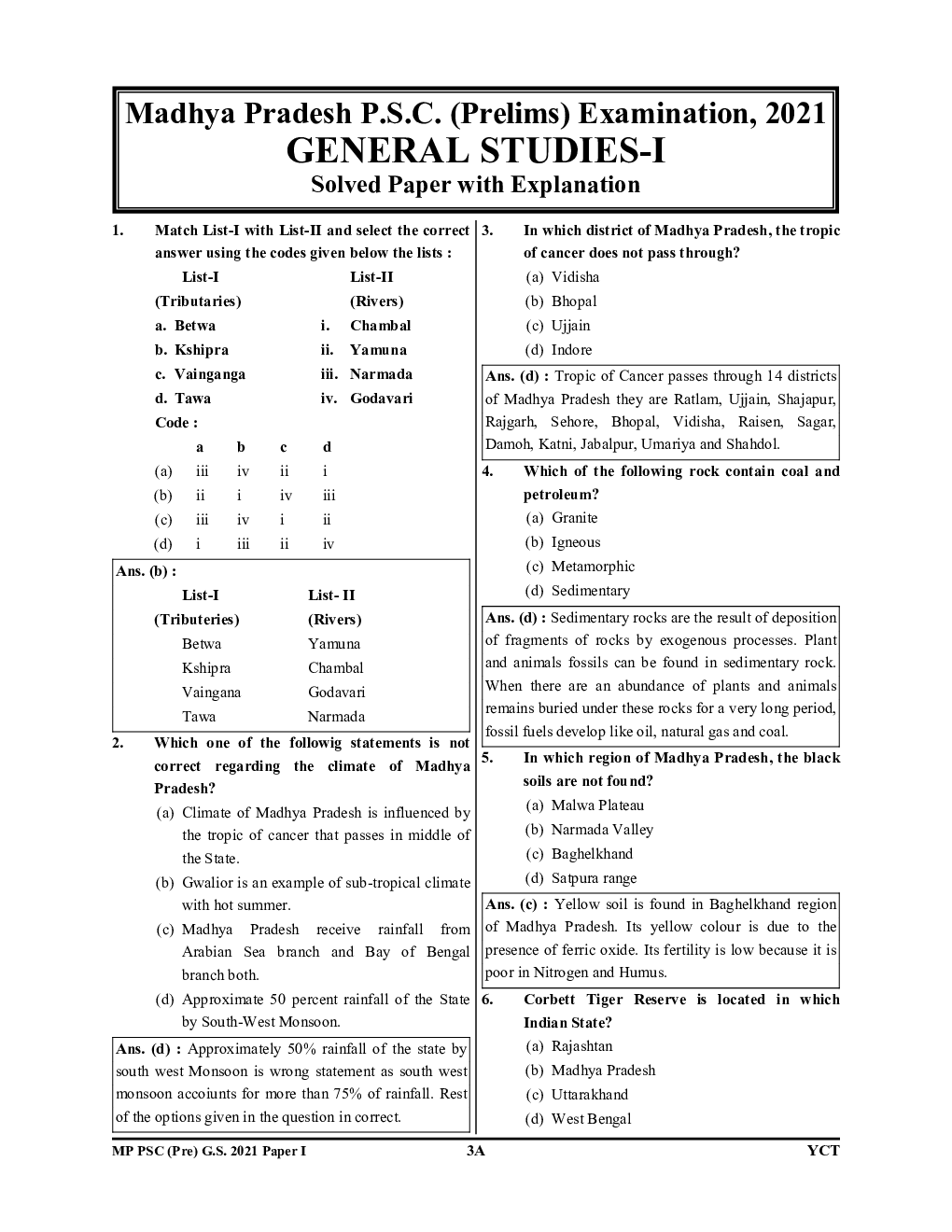2023-24 MPPCS General Studies & CSAT Solved Papers  - Page 4
