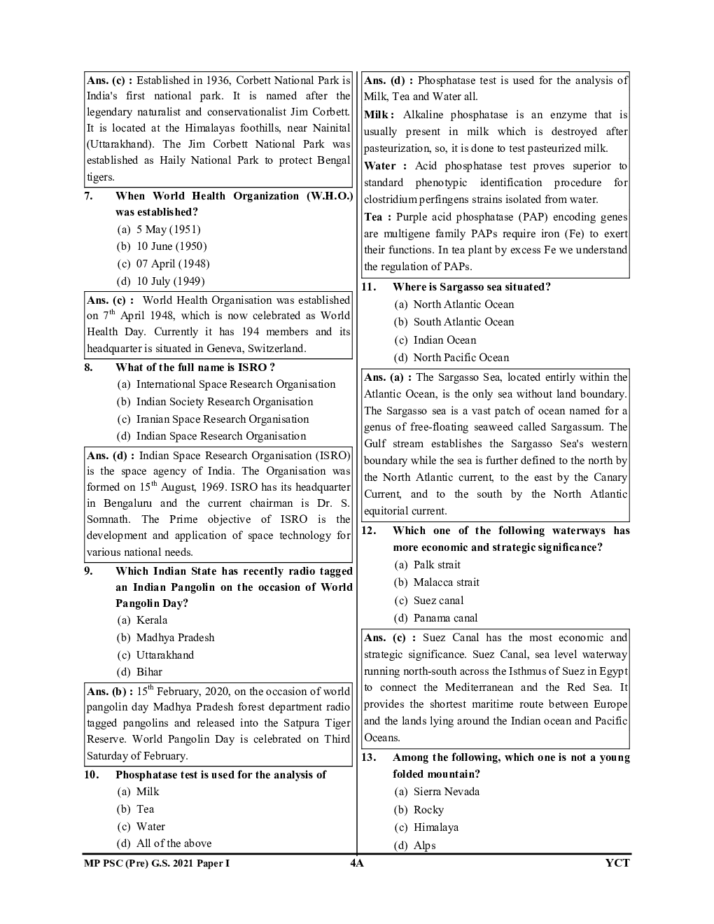 2023-24 MPPCS General Studies & CSAT Solved Papers  - Page 5