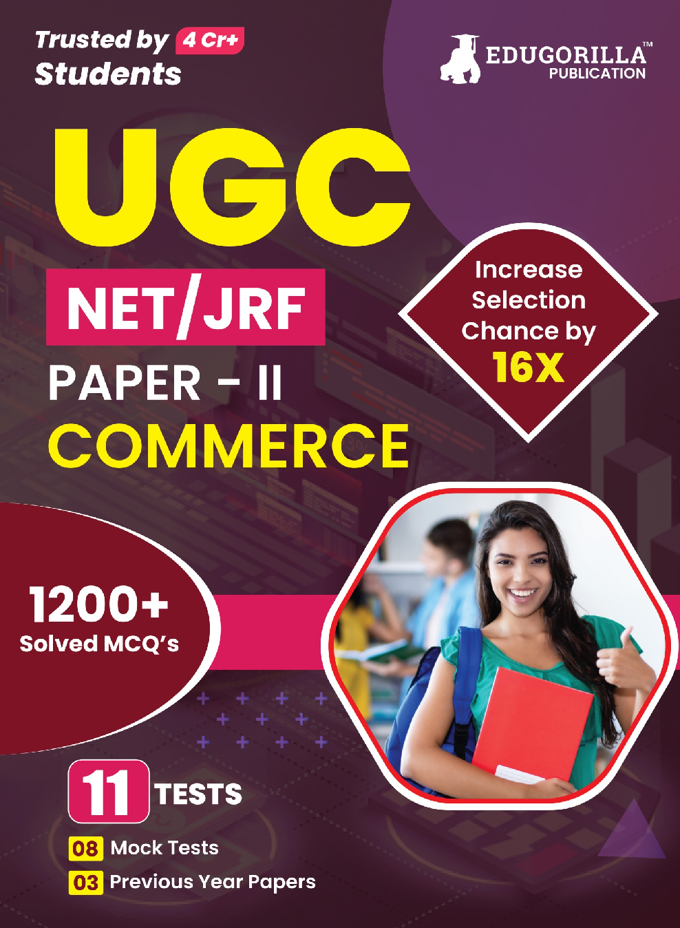 UGC NET Commerce (Paper II) Exam 2023 (English Edition) - 8 Mock Tests and 3 Previous Year Papers (1200 Solved Questions) with Free Access to Online Tests - Page 1