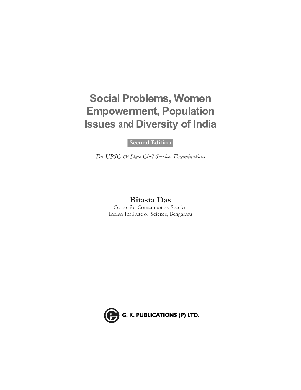 Social Problems, Women Empowerment, Population Issues and Diversity of India 2ed - Page 4