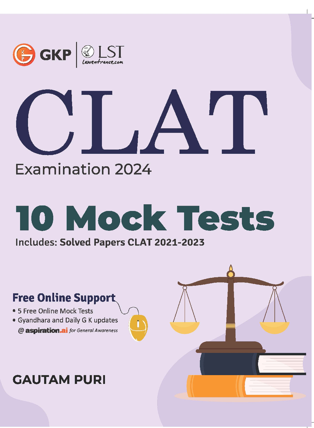 CLAT 2023 10 Mock Tests - Page 1
