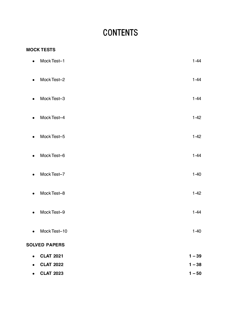 CLAT 2023 10 Mock Tests - Page 4