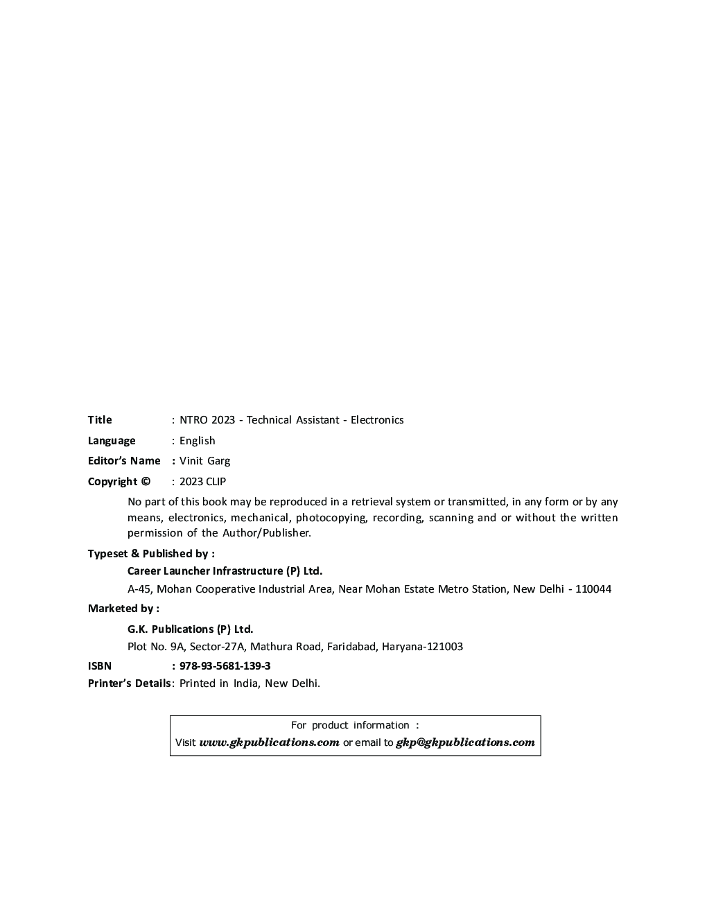 NTRO 2023 - Technical Assistant - Electronics - Page 3