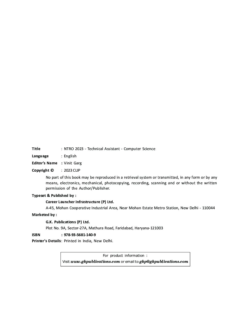 NTRO 2023 - Technical Assistant - Computer Science - Page 3