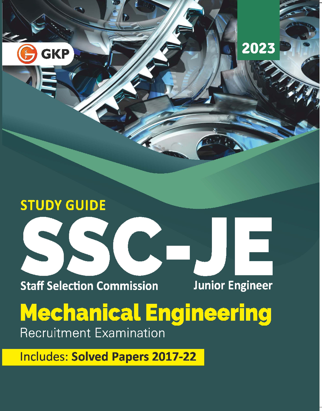 SSC JE 2023 : Mechanical Engineering - Guide by GKP - Page 1