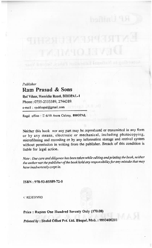 Entrepreneurship Development - Page 3