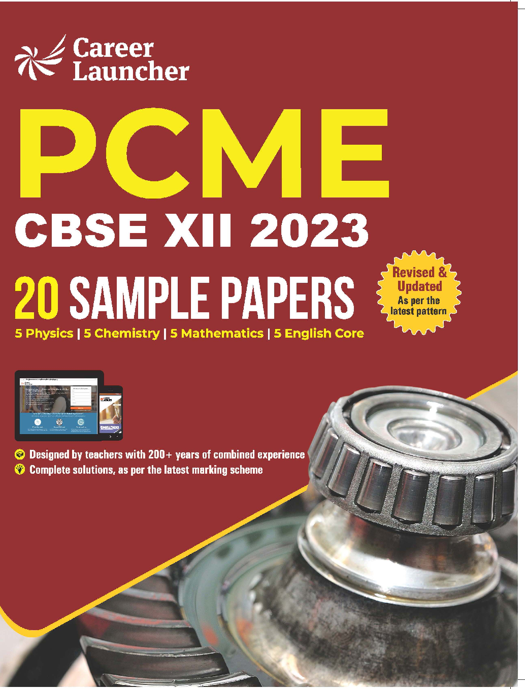 CBSE 2023 : Class XII - 20 Sample Papers - PCME (Physics|Chemistry|Mathematics|English Core) - Page 1