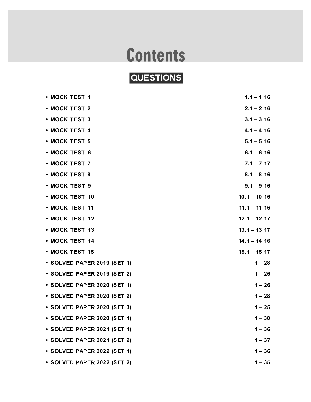 SSC : Booster Test Series - JE Paper I - Mechanical Engineering - 15 Mock Tests (includes 2019-2022 papers) - Page 4