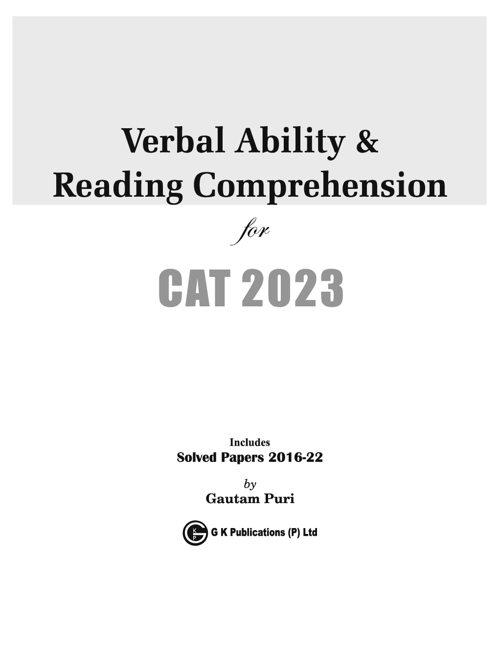 CAT 2023 : Verbal Ability & Reading Comprehension - Page 2