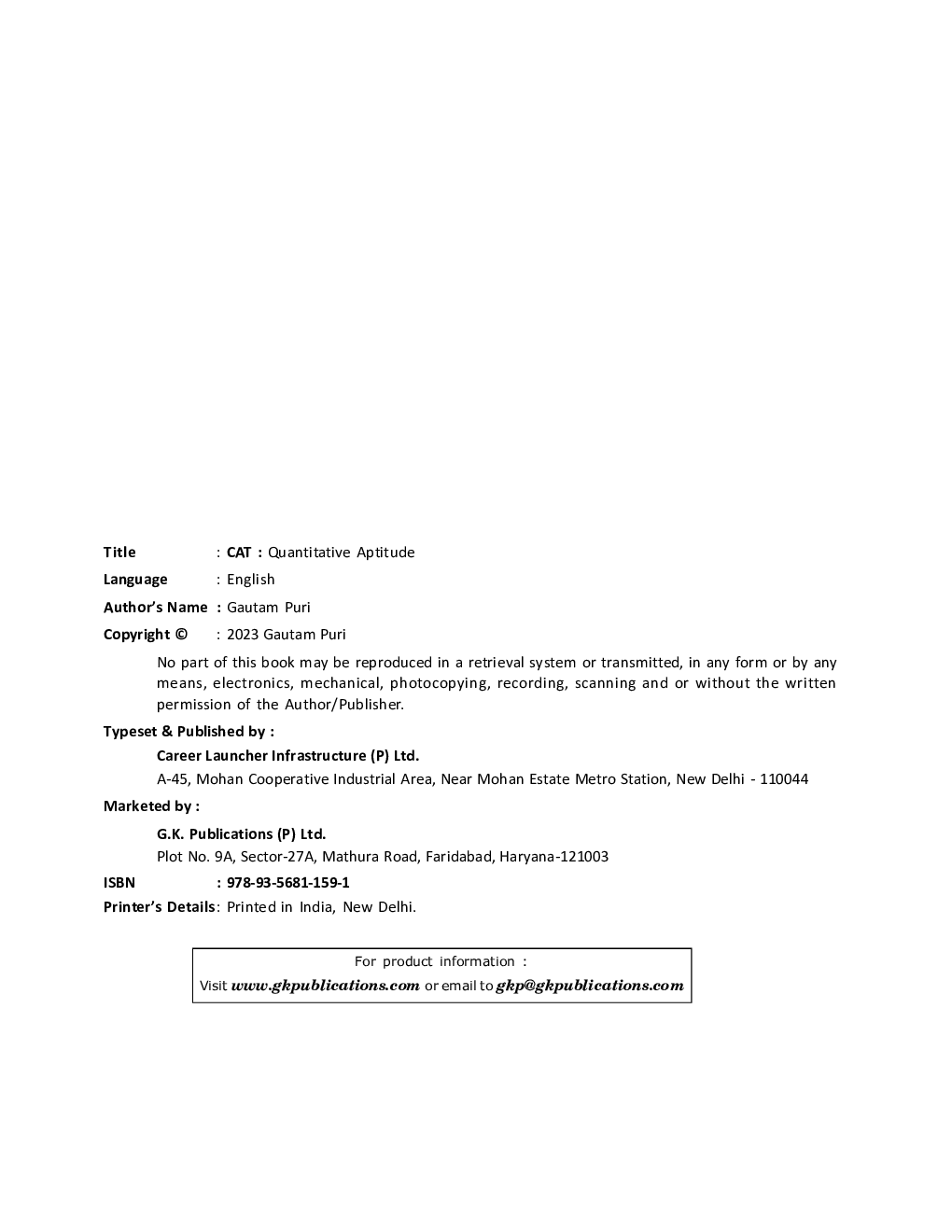 CAT 2023 : Quantitative Aptitude - Page 3