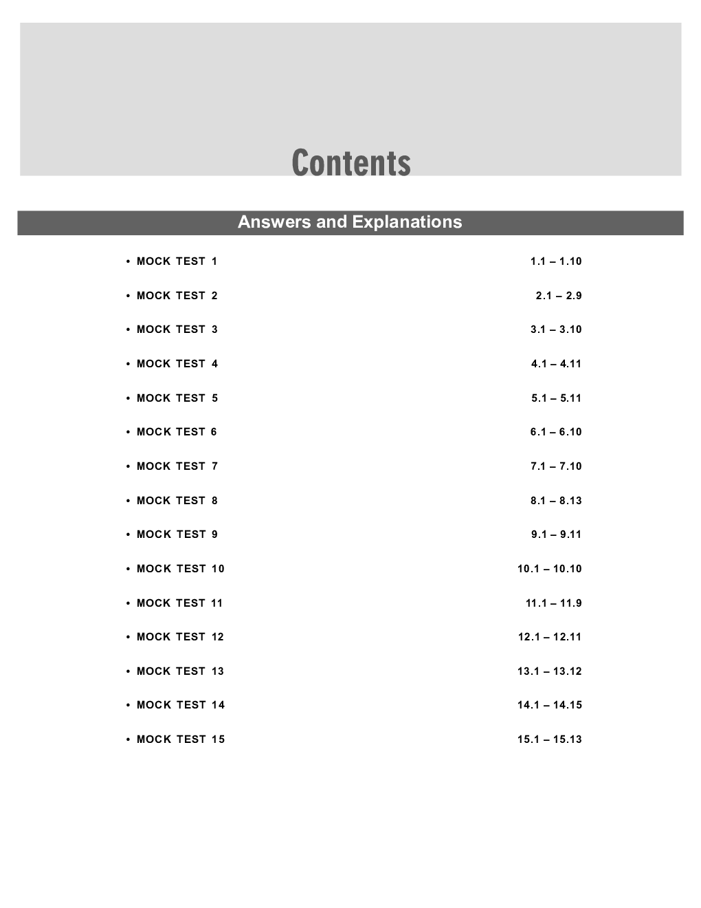 CAT 2023 : Booster Test Series - 15 Mock Tests  (Questions, Answers & Explanations) - Page 4