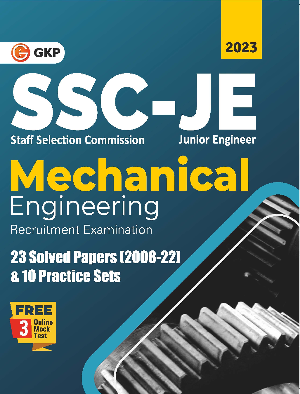 SSC : Junior Engineers Paper I - Mechanical Engineering - 23 Solved Papers & 10 Practice Sets - Page 1