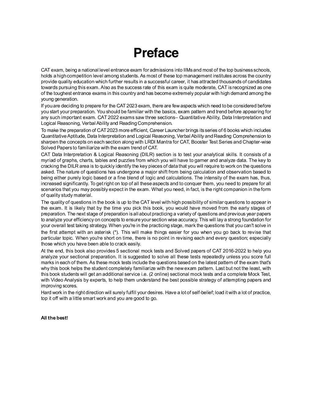 CAT 2023 : Data Interpretation & Logical Reasoning - Page 4