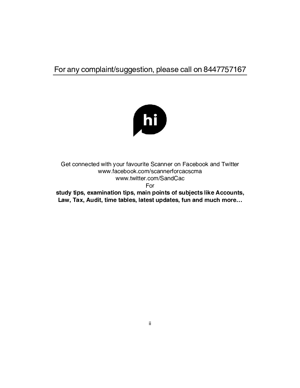 Shuchita Scanner CA Foundation Paper - 3 Business Mathematics, Logical Reasoning and Statistics - Page 3