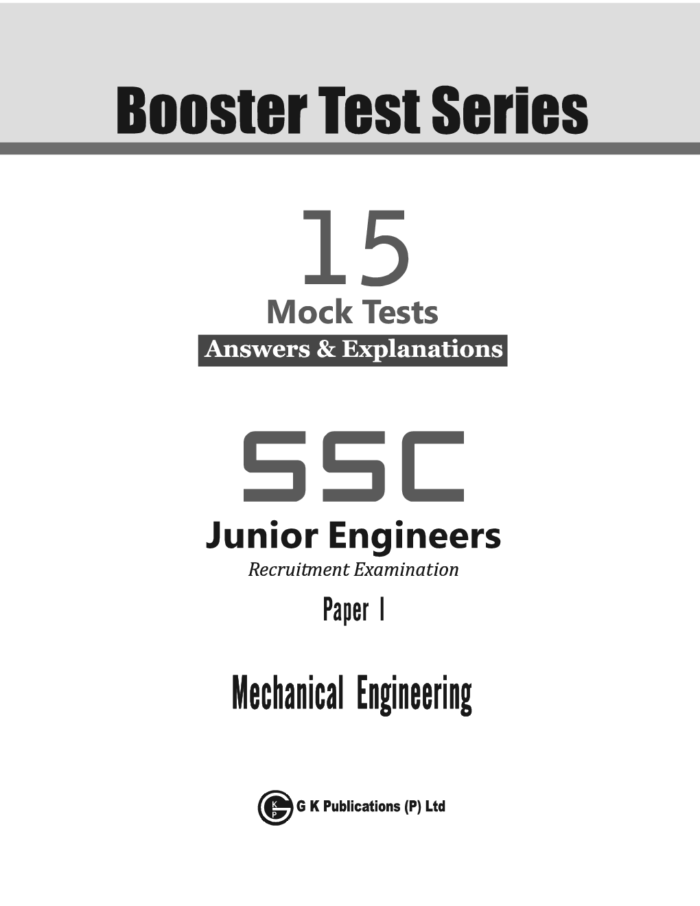 SSC : Booster Test Series - JE Paper I - Mechanical Engineering - 15 Mock Tests (includes 2019-2022 papers) - Page 2