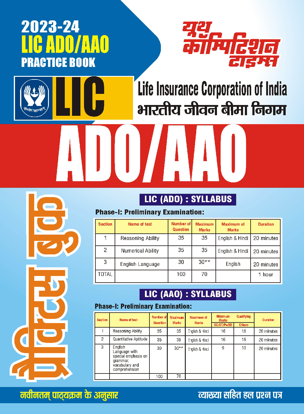 LIC ADO/AAO प्रैक्टिस बुक 2023-24 - Page 1