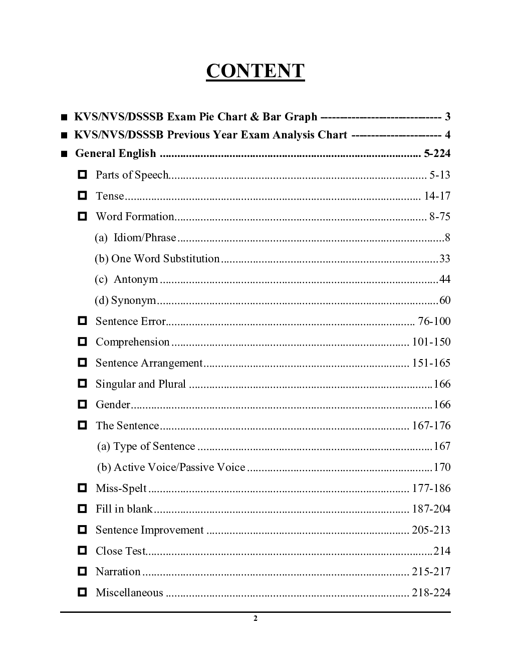 KVS/NVS/DSSSM General English अध्यायवार साल्व्ड पेपर्स 2023-24 - Page 3