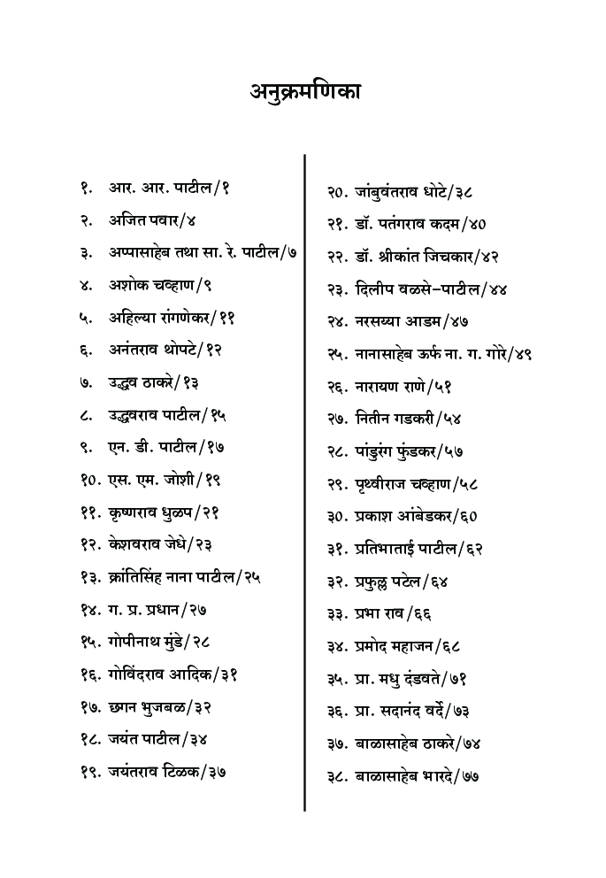 महाराष्ट्रातील राजकीय व्यक्तिमत्वे    - Page 5