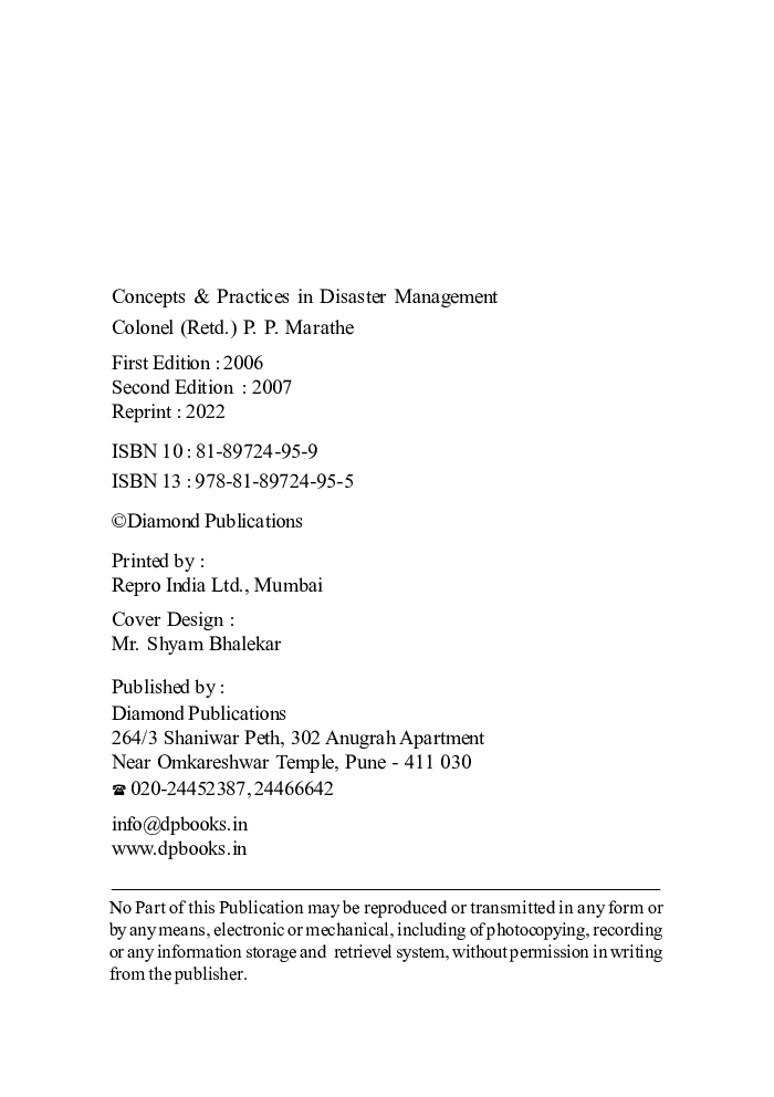 Concepts and practices in Disaster Management - Page 3