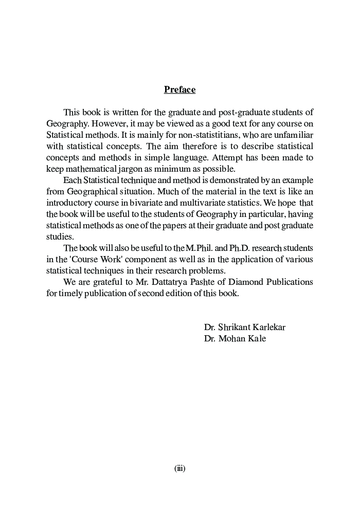 Statistical Analysis of Geographical Data - Page 4