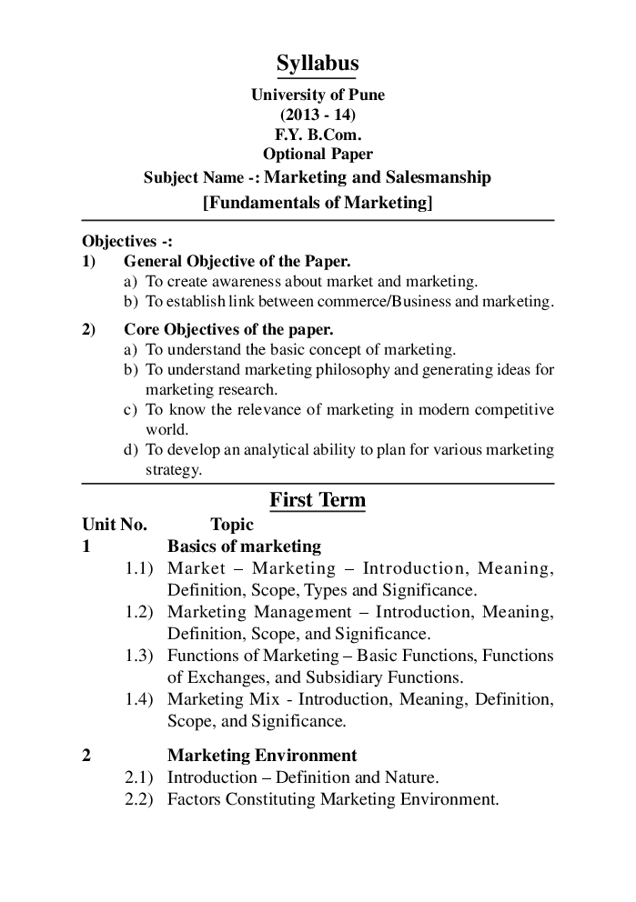Marketing And Salesmanship - Page 4