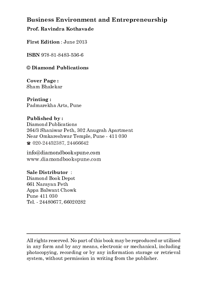 Business Environment And Entrepreneurship - Page 3