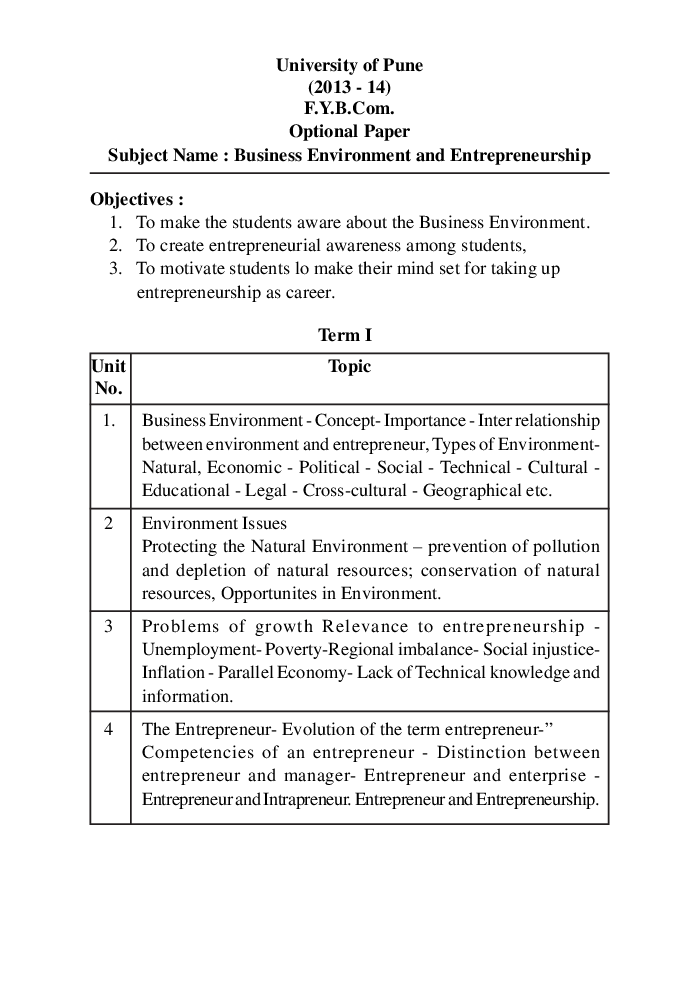 Business Environment And Entrepreneurship - Page 4