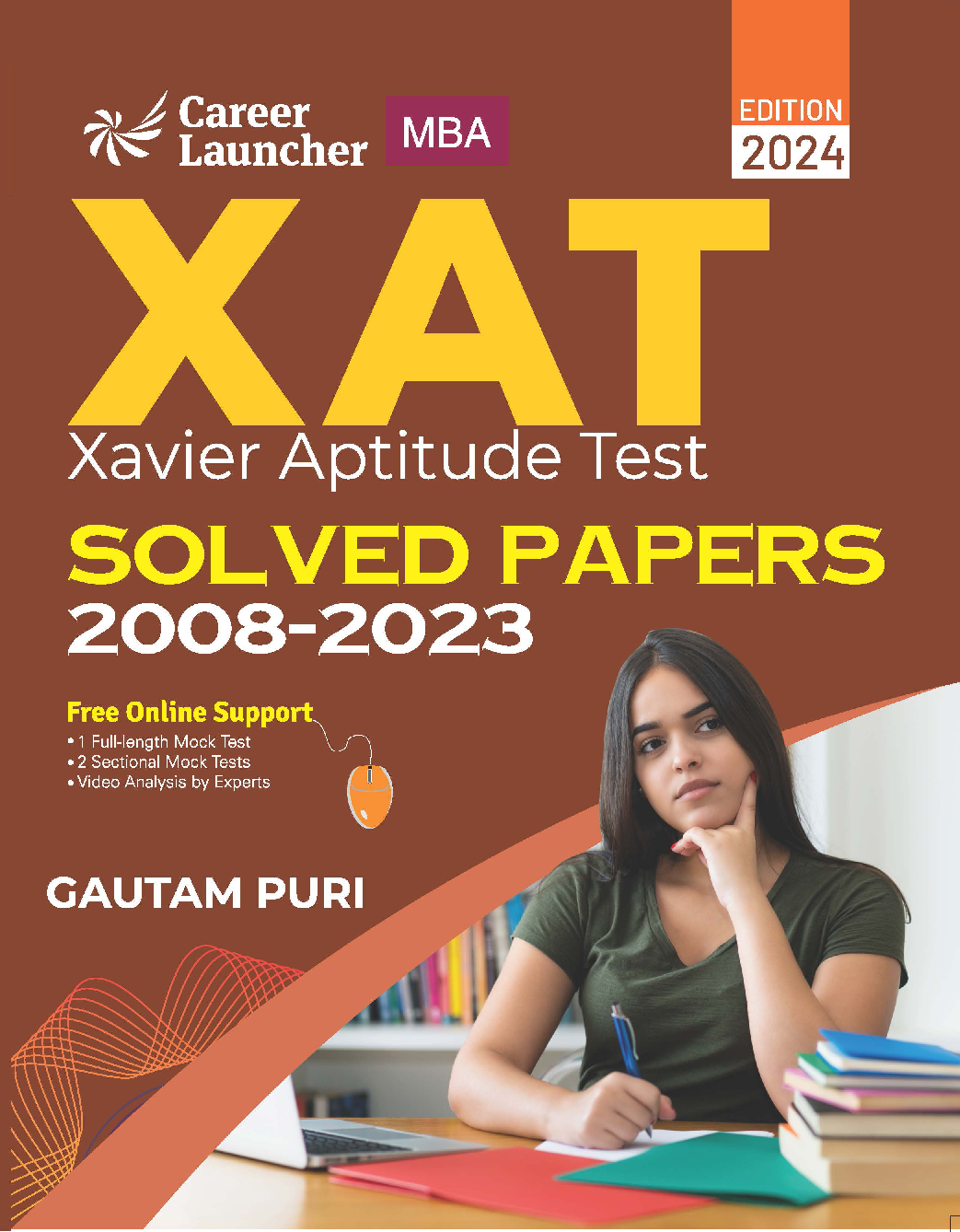 XAT 2023-24 Solved Papers 2008-2023 by Gautam Puri - Page 1