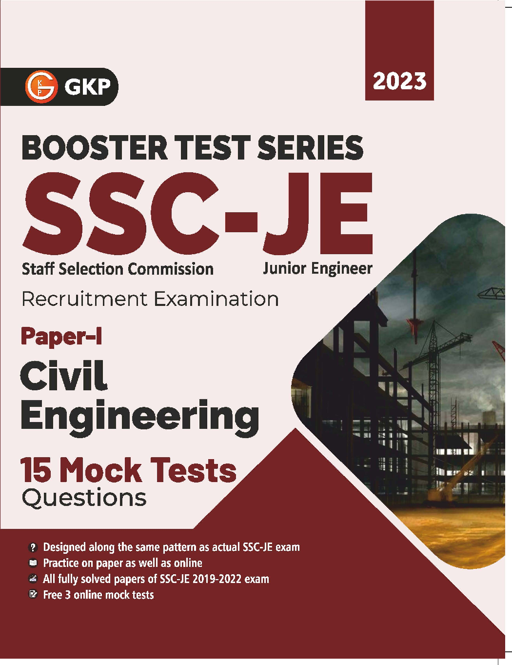 SSC 2023 Booster Test Series - JE Paper I - Civil Engineering - 15 Mock Tests (includes 2019-2022 papers) - Page 2