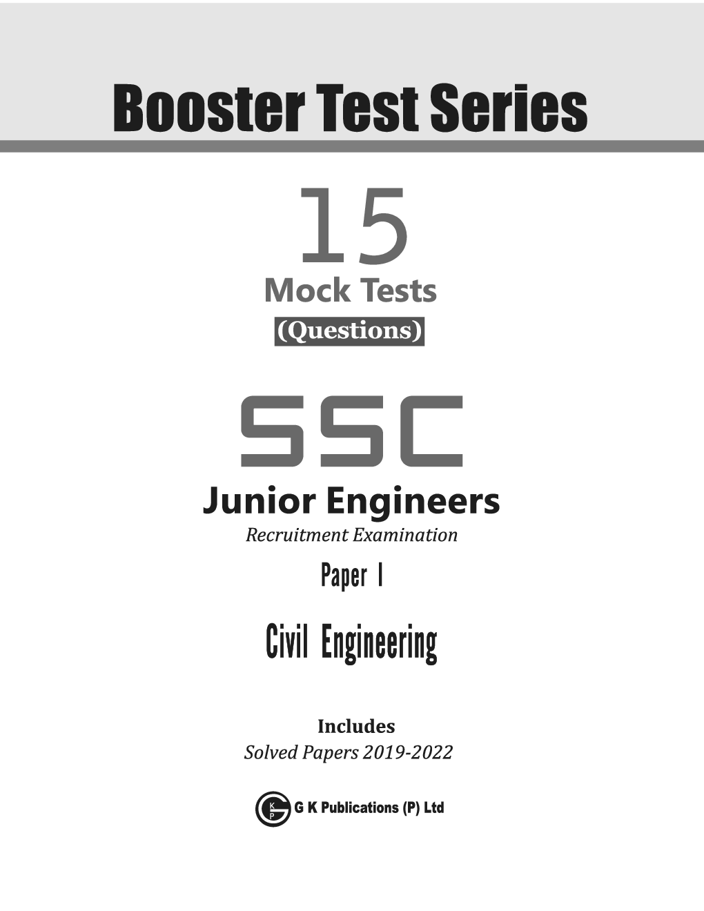 SSC 2023 Booster Test Series - JE Paper I - Civil Engineering - 15 Mock Tests (includes 2019-2022 papers) - Page 3