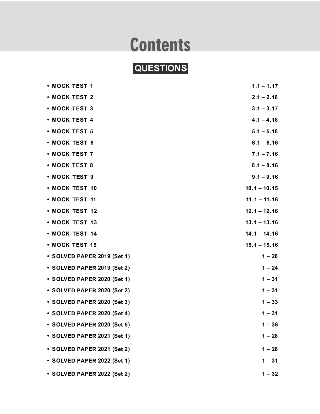 SSC 2023 Booster Test Series - JE Paper I - Civil Engineering - 15 Mock Tests (includes 2019-2022 papers) - Page 5
