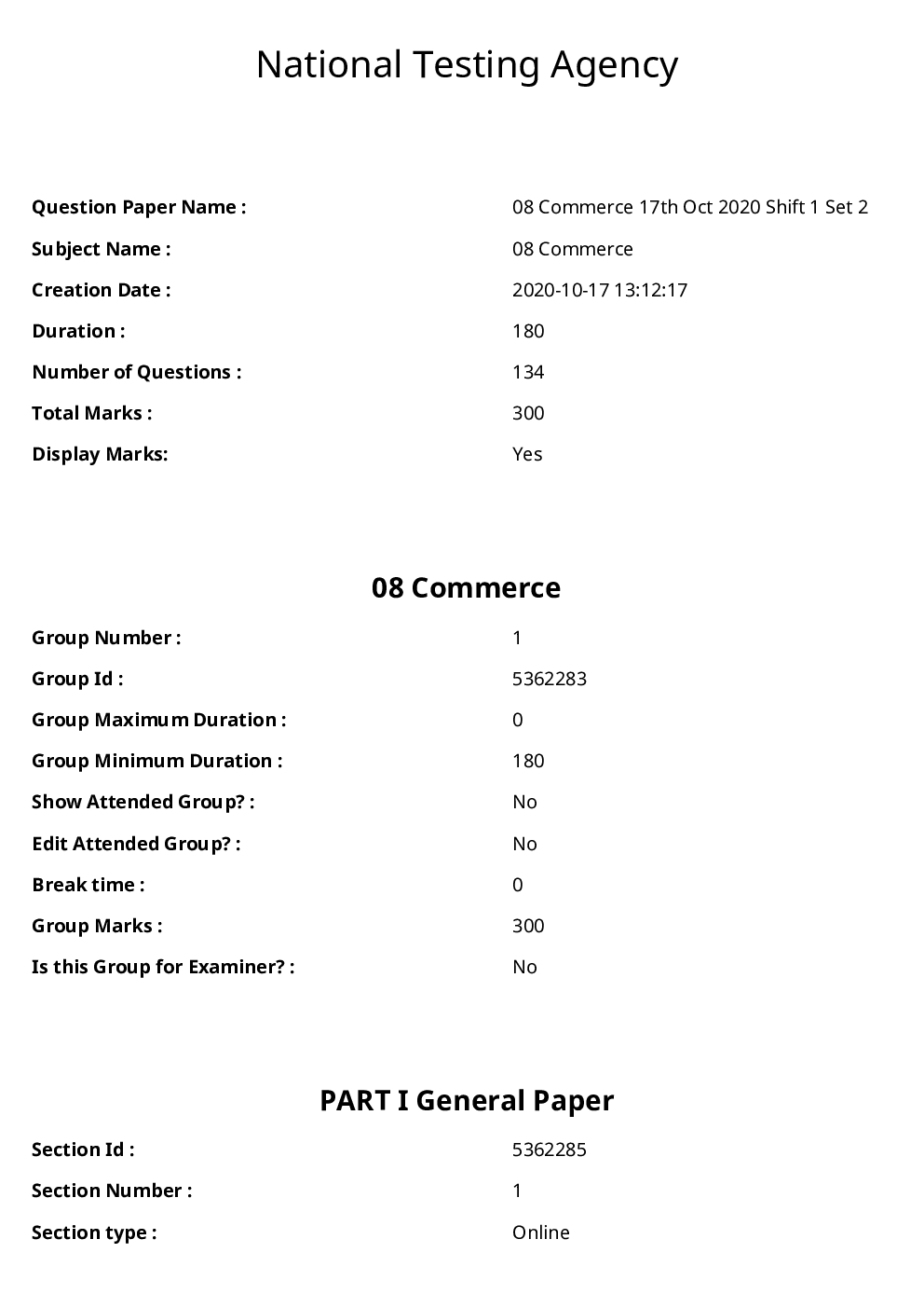 UGC NET Management Previous Year Question Paper 2020 - Page 2